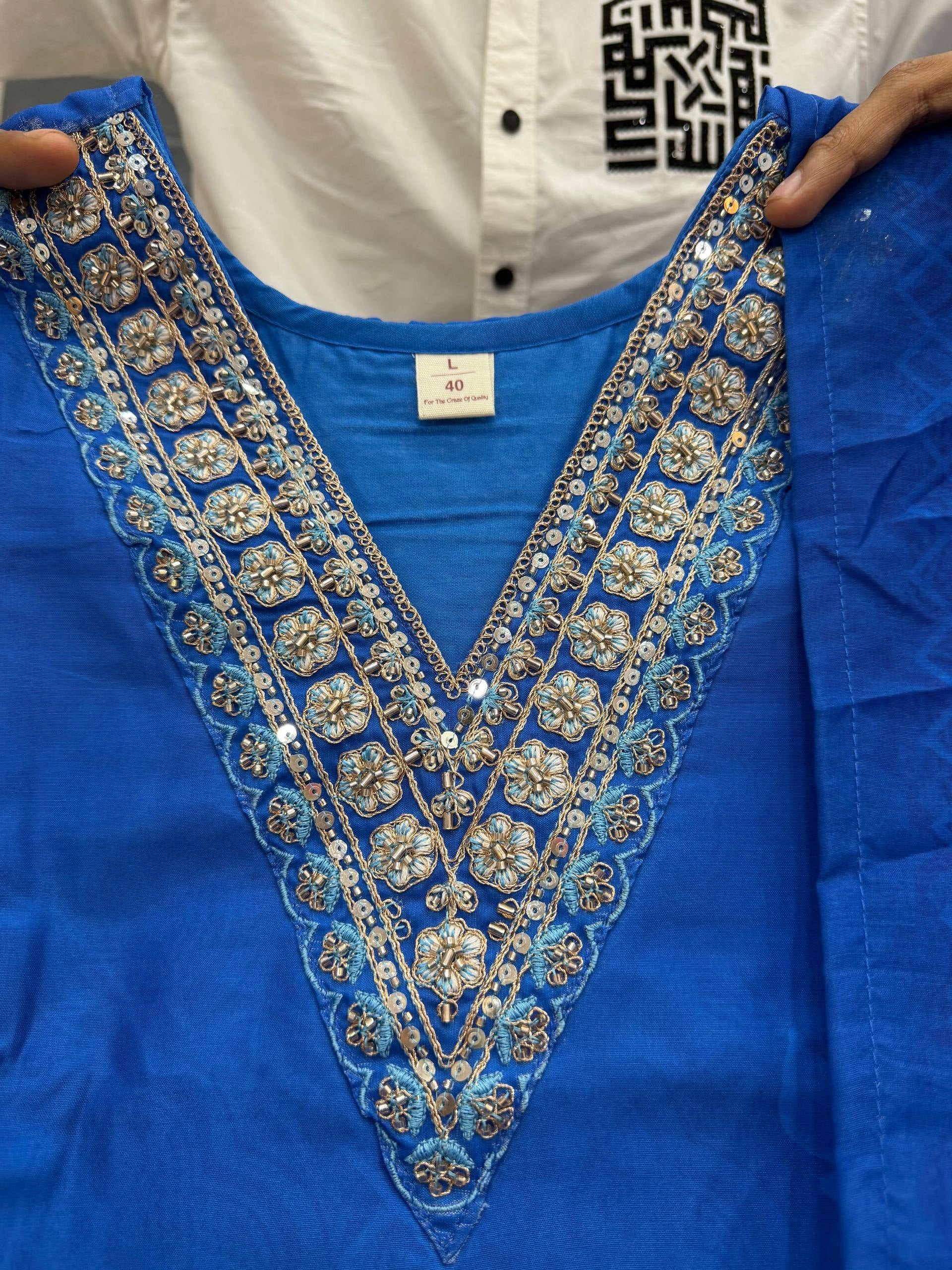 Premium Floral HAND WORKS KitKat Silk Collection